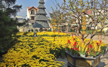 IN VIETNAM, FLOWERS ARE RELIGIOUS