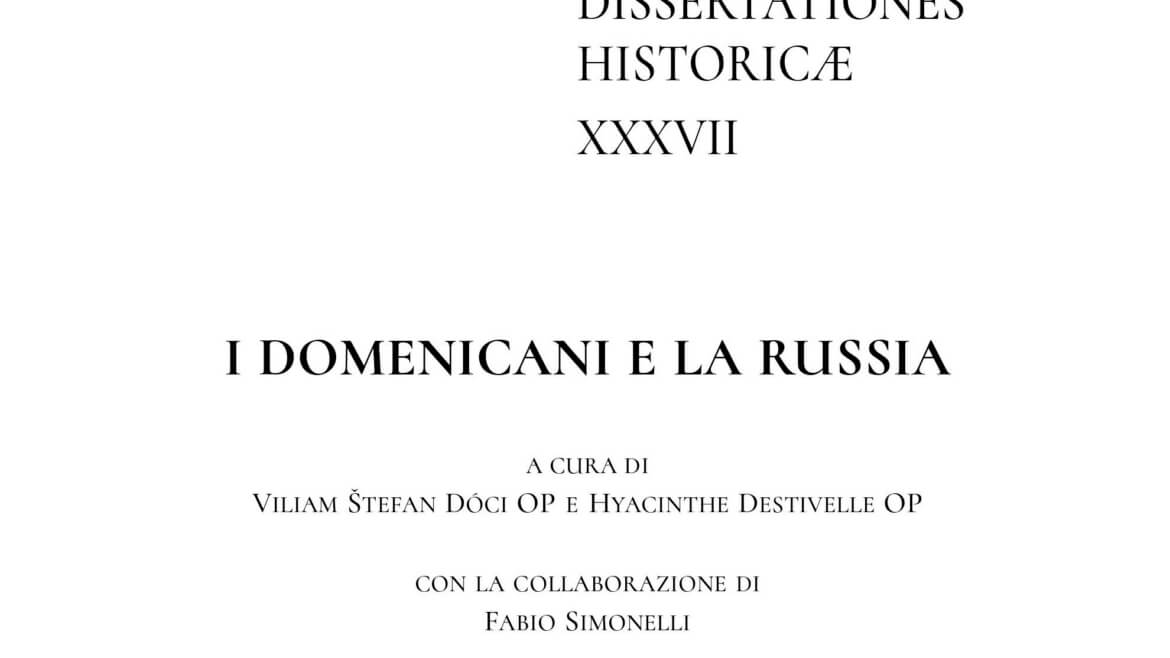 Nouvelle publication sur les relations entre les Dominicains et la Russie