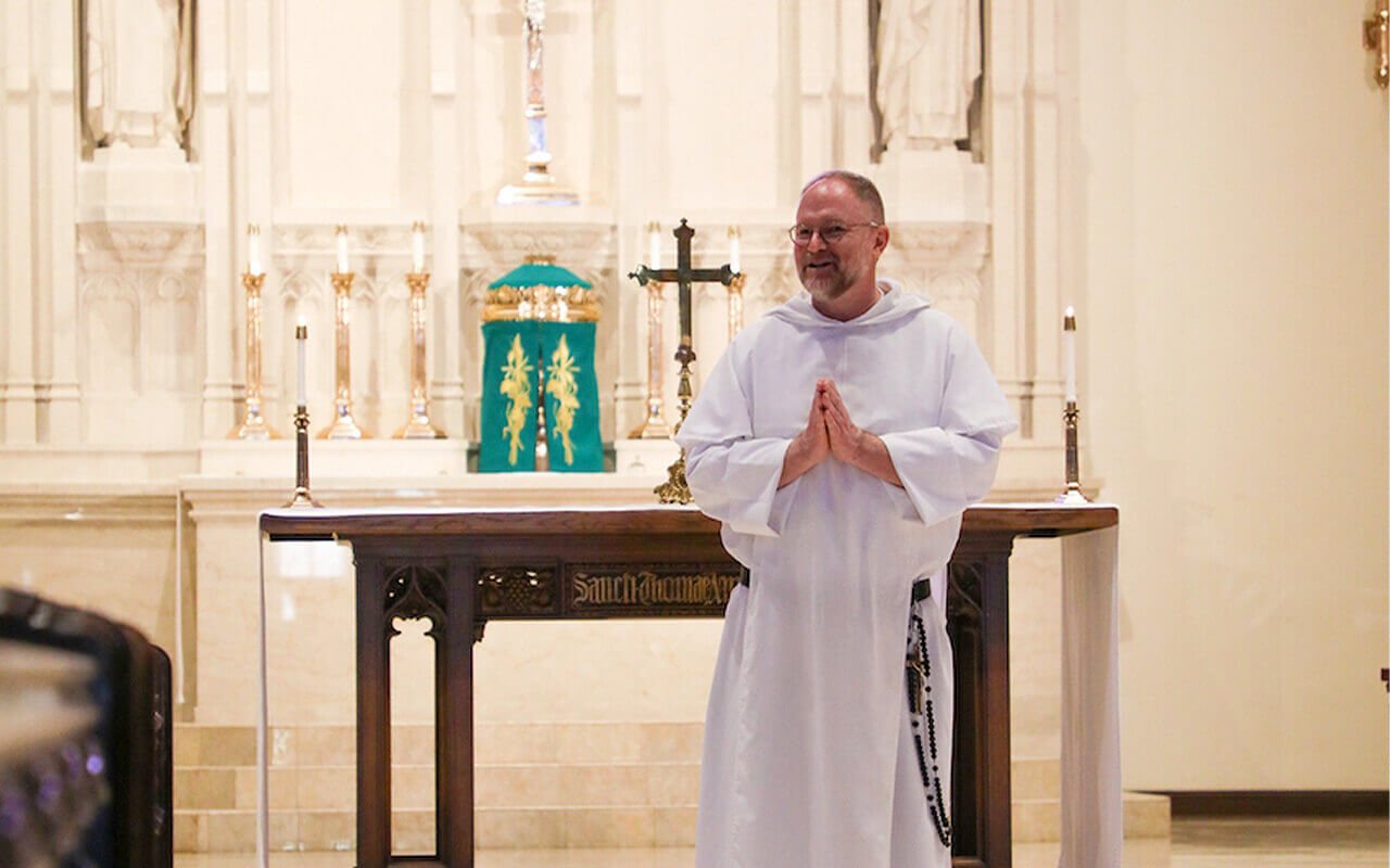 Br. Christopher Fadok, OP is re-elected as Prior Provincial of the Province of the Holy Name of Jesus.