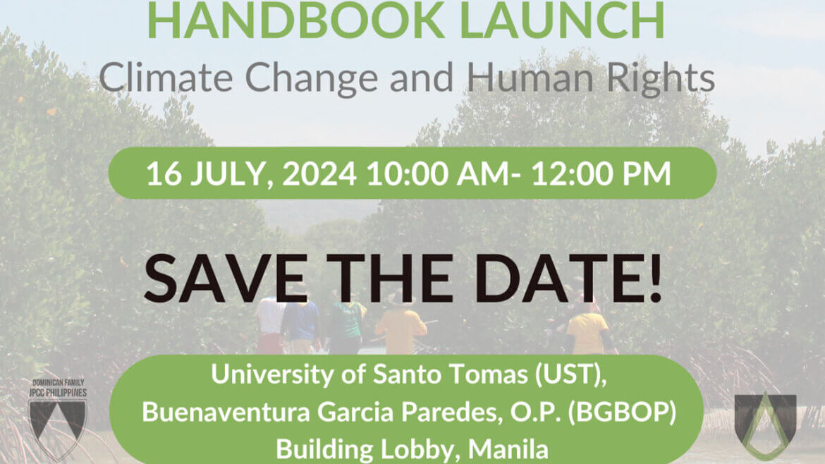 Handbook on Climate Change and Human Rights Education for Youth to Be Released in the Philippines