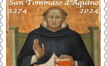 Le Vatican émet un timbre-poste pour commémorer le 750e anniversaire de la mort de saint Thomas d&rsquo;Aquin
