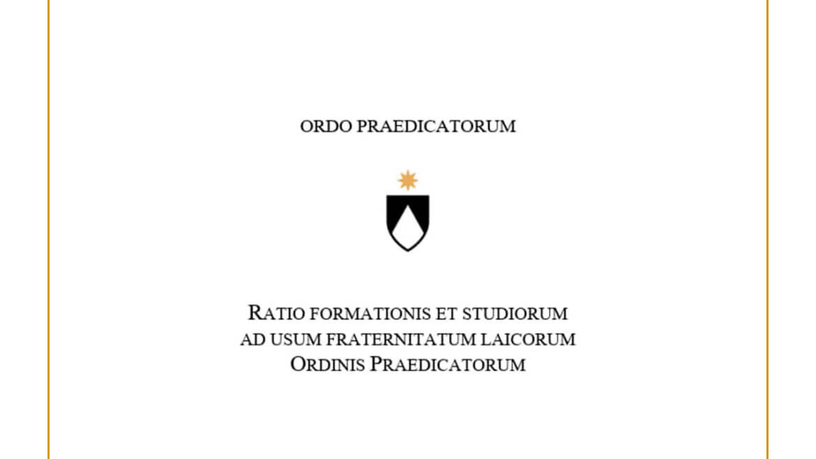 Étape historique pour les laïcs dominicains : publication de la première Ratio Formationis et Studiorum Laicorum