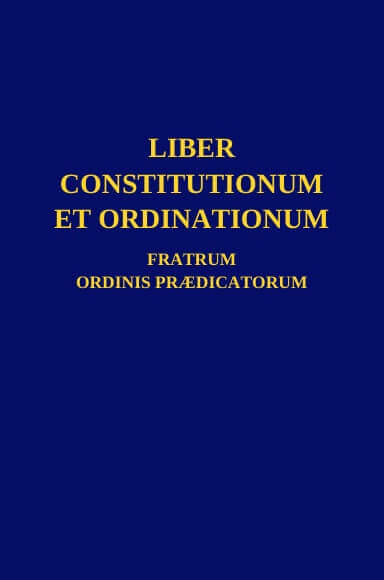 2023 Constitutions Published | Ordo Praedicatorum | OFFICIAL