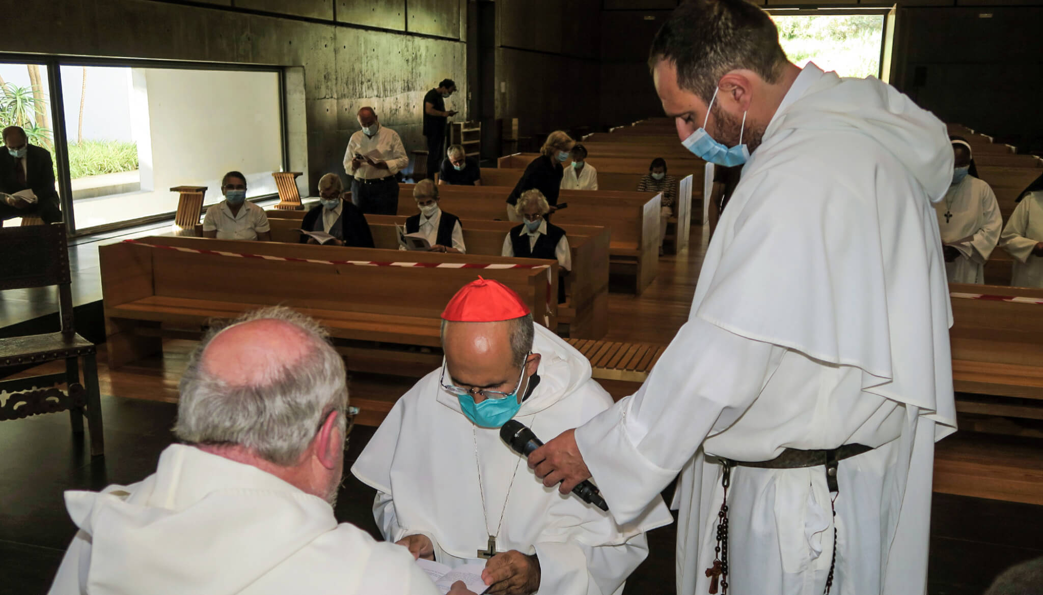 Admission of Cardinal José Tolentino de Mendonça in the Priestly Fraternities