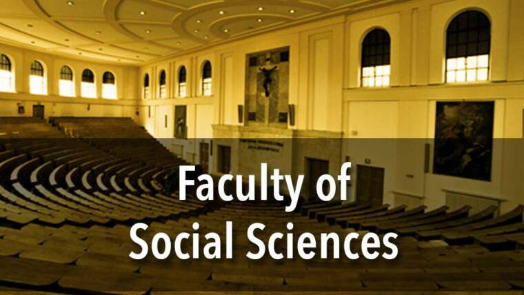 FACULTY OF SOCIAL SCIENCES